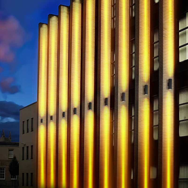 户外壁灯防水10°别墅酒店外墙庭院上下发光双头一束光聚光射灯