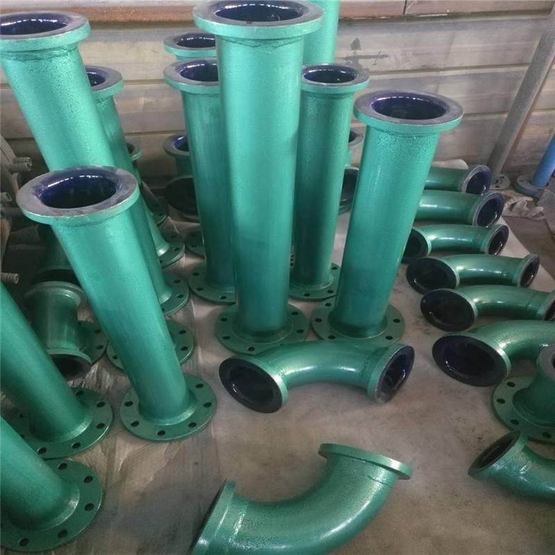 DN6管5耐压强酸耐高温耐负瓷道搪玻璃搪管专业EQU生产厂家