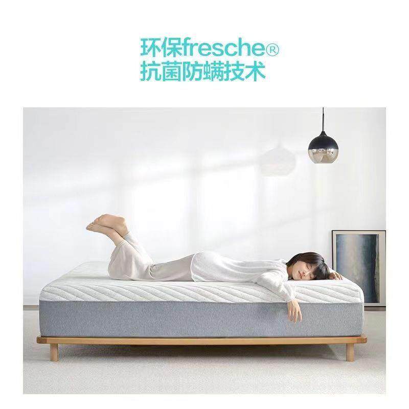 可拆洗床垫席思天然胶弹簧床垫压缩卷260包忆零梦压乳睡感记棉软