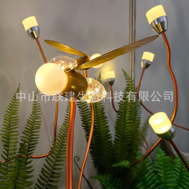 直户销款L文旅LJ8011ED发光爆蜜蜂公园景区外亮化景观工厂