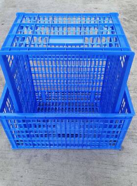 分1长大号塑胶转VKJ筐周转箱服装收纳周塑胶箩快递分米拣筐类筐