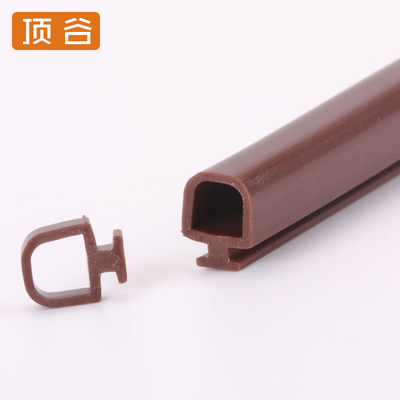 顶谷断桥铝门窗密封条铝合金窗户防风条防水防冻保暖V平底型