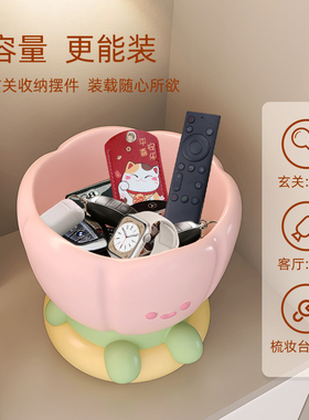 创意钥匙收纳架置物入户玄关摆件客厅电视柜可爱进门口鞋柜装饰品