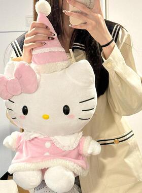 hellokitty毛绒玩偶学生宿舍办公室睡觉抱可爱摆件生日礼物送女生