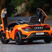 高档迈凯伦儿童电动电坐车四轮宝宝汽车小瓶孩子遥控玩具车可人锂