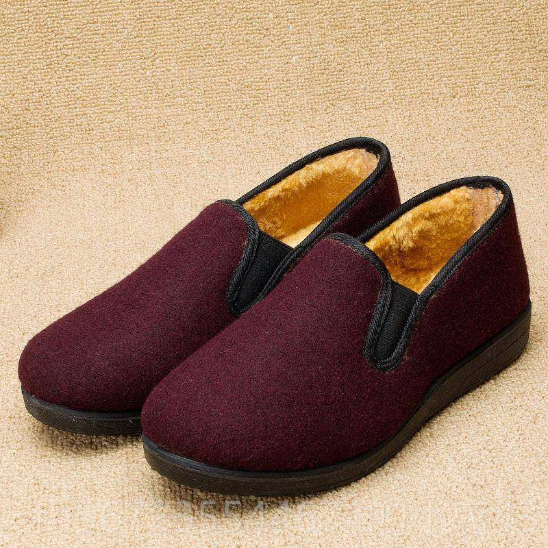 高档布老北京鞋女秋冬妈棉鞋二平底加绒保暖舒适妈老人奶奶鞋防滑,女鞋,传统布鞋,淘宝优惠券,粉丝福利购,淘宝优惠卷