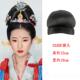 高档服头顶古发髻装 假发宋制唐风造型荻髻立体繁花坠冠椭圆凤发汉