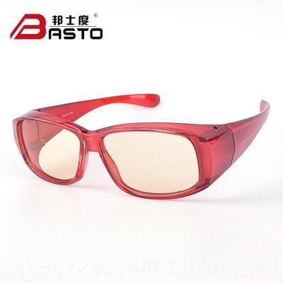 高档邦平士度防蓝光近视护眼光镜女防辐射套镜电脑办公护眼目套镜