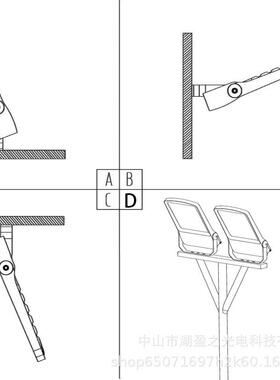 大功率e明d投灯工光程隧道l照100W400WHYTGDFR0500W超亮球场灯广