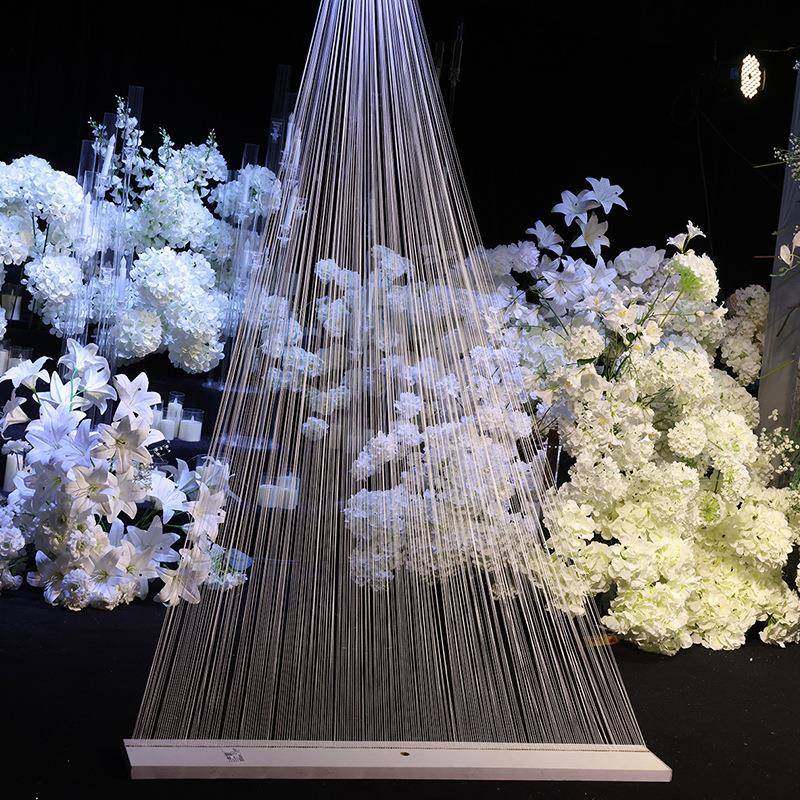 婚礼堂路引装饰线帘舞台背景饰吊顶成流苏帘景子橱窗品软装DRJ造,节庆用品/礼品,拱门,淘宝优惠券,粉丝福利购,淘宝优惠卷