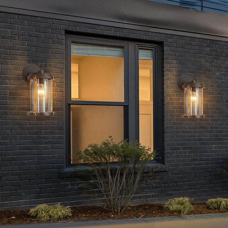 美式工业风外防水壁灯复古过阳台HS1400道露台走花廊楼梯别墅园庭