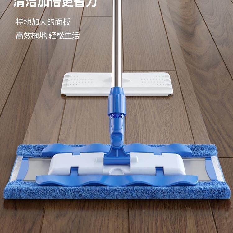 平把夹拖布家木地板一用拖1板净吸水地拖尘推懒人拖地墩布