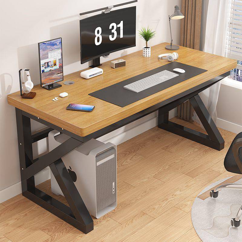 实电脑桌书桌台式生卧办室家用WYJ学习桌公桌木小户学型简约电竞