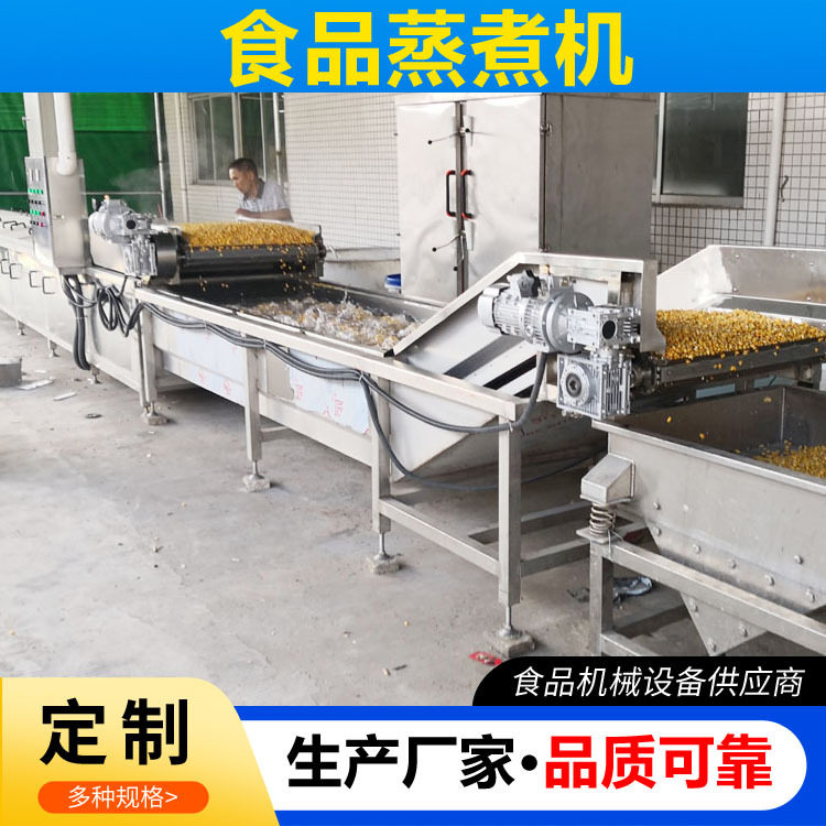 商用果蔬漂烫蒸煮护色杀青机