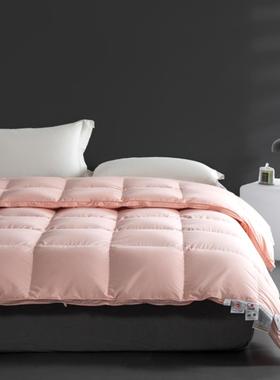 7YX10支提花双层自充绒羽绒被被被壳套0半芯成品防钻毛F76SHMM6高