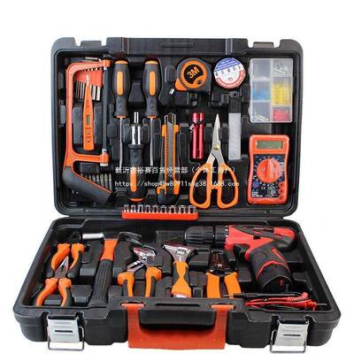 SNJ10247UE家用五金套具多装功能电钻工套装电工维修工具箱汽修工