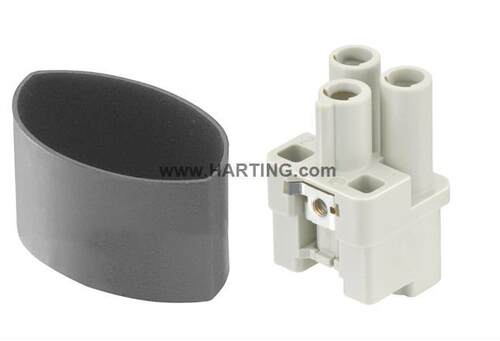 HARTING 哈丁 浩亭 09120023152 Han Q2/0-f-crimp 高压连接器