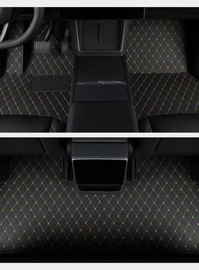 红旗eq7m5504ehh35h9hs5hs7hs天工050专608用汽车脚垫单层皮革