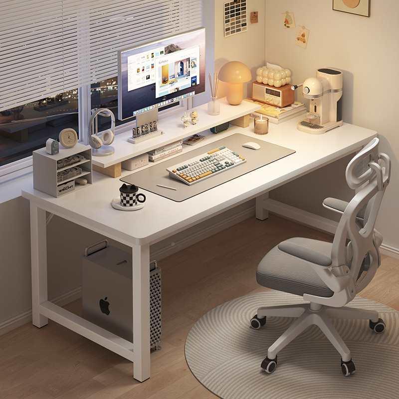 电脑桌台式卧室书桌家用女生户0005-L型生学学习桌桌写字简易办公