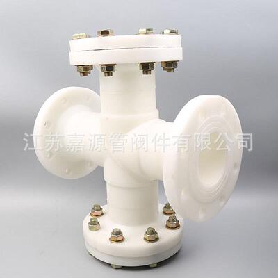 聚烯pp管路四通视pph管道丙法兰视KYP镜镜frpp直通式视镜pdvf视镜