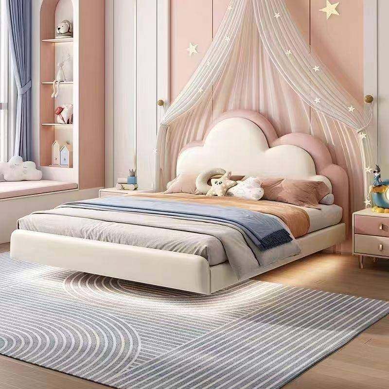 童床女孩悬浮粉色公床小户型环保皮质床儿层云朵床双软XSC包床主,鲜花速递/花卉仿真/绿植园艺,其它园艺用品,淘宝优惠券,粉丝福利购,淘宝优惠卷