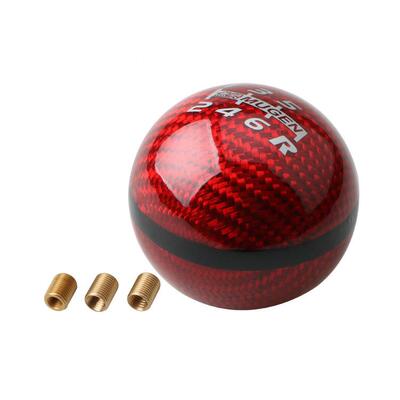 汽车碳纤维排YC-PDT00头装无限金圆形挡手动档通用挡把改头波属棍