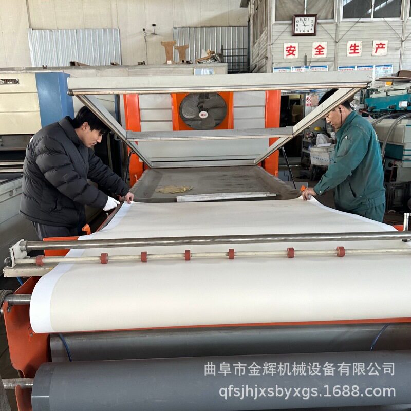 即开即热双工位真空覆膜机