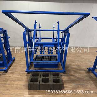 热款无动动力砖销机手动制砖非洲砖机出口手动免手烧空心砖机砌块