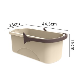 加长海绵拖把桶挤水桶单桶拖把盆塑料拖布桶长方形洗拖把桶地拖桶