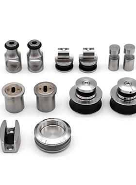 玻移璃门推拉门配件门不钢FTS推拉锈门吊轮滑轮玻璃门五金移配件