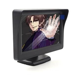 示24.3寸车载显器台式 4倒 带遮阳罩V显示屏TS403B汽车通用支持12V