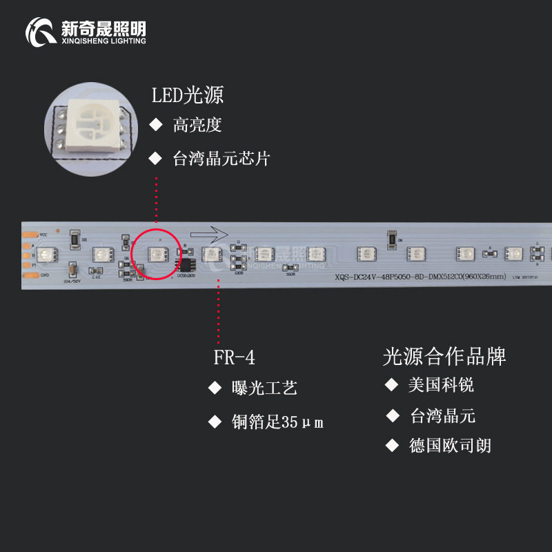 led线条灯户外防水V全彩外墙亮化程灯轮廓灯跑马灯护栏管色轮廓灯