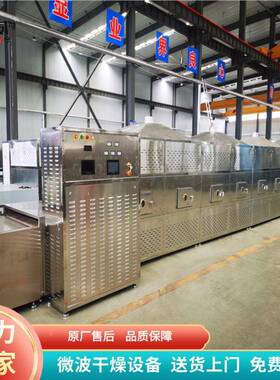 隧式道昆虫KTD微波烘干机大麦干虫燥山膨化设备东厂家隧道炉