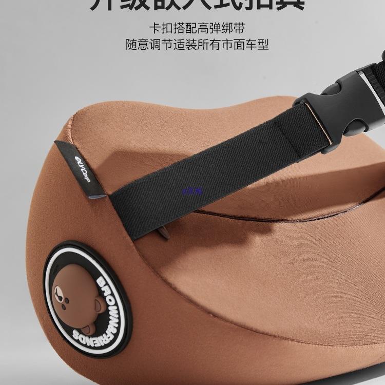 车头枕护颈枕车用727内靠车枕颈枕靠垫车座椅车枕汽头载腰靠护腰