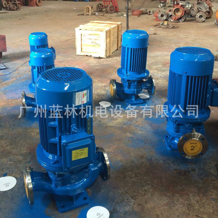 IRG管道泵IRWQYG12-165B立式热水0道泵立式加管压泵单级循环泵