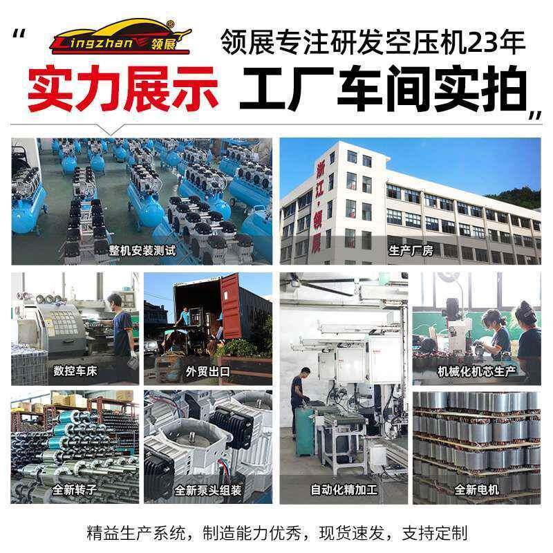 空压机无油静音工业气级XYV大型380V缩高压泵220V喷空气压机漆打