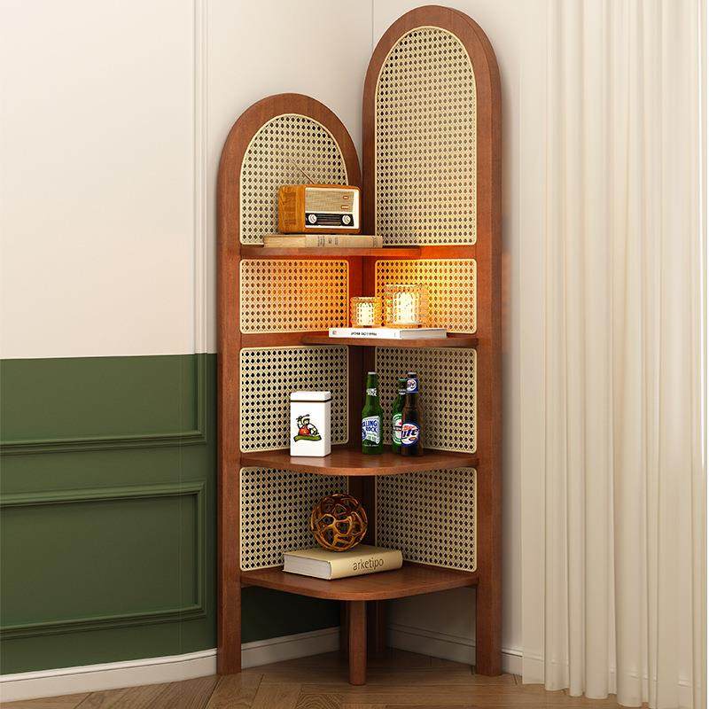 实木角柜VRI厅客小户落型地书架复古黑色藤编三角柜可动卧室置物,鲜花速递/花卉仿真/绿植园艺,其它园艺用品,淘宝优惠券,粉丝福利购,淘宝优惠卷