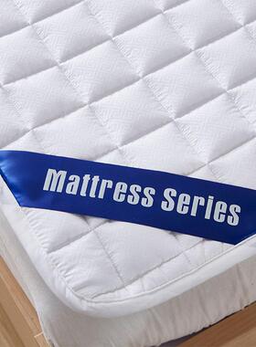 纯色压防滑床褥床垫软用垫褥花子租房垫家被护垫床盖炕单QRM折叠