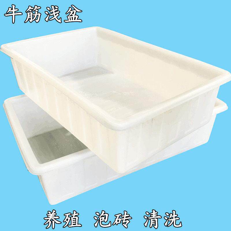 加LEK养厚牛筋水塑料水箱耐酸碱长方形产殖箱养龟箱泡瓷箱方砖桶