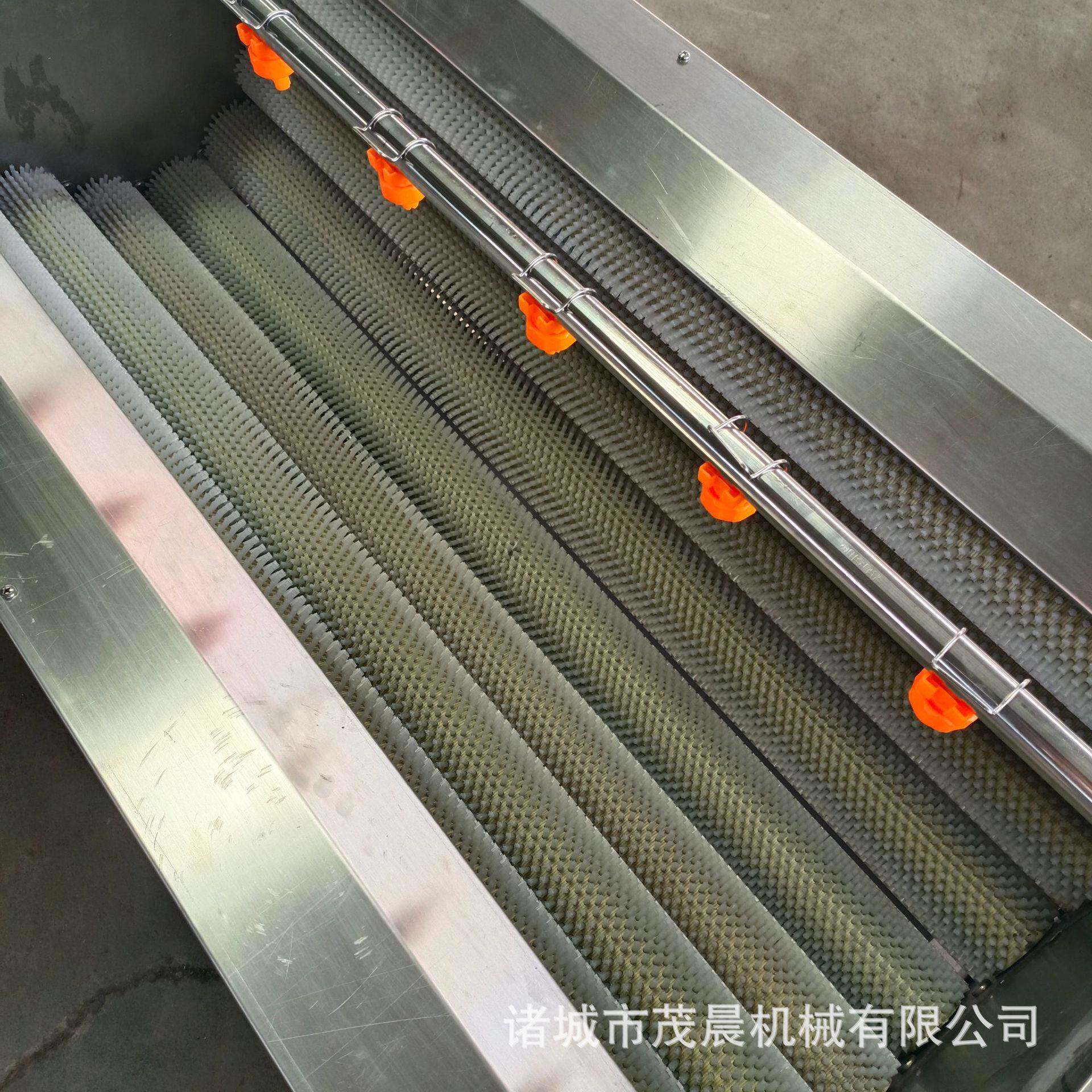 商葛根去泥沙合毛刷清洗机芋大型FVM用百艿磨皮喷淋设备循环水冲
