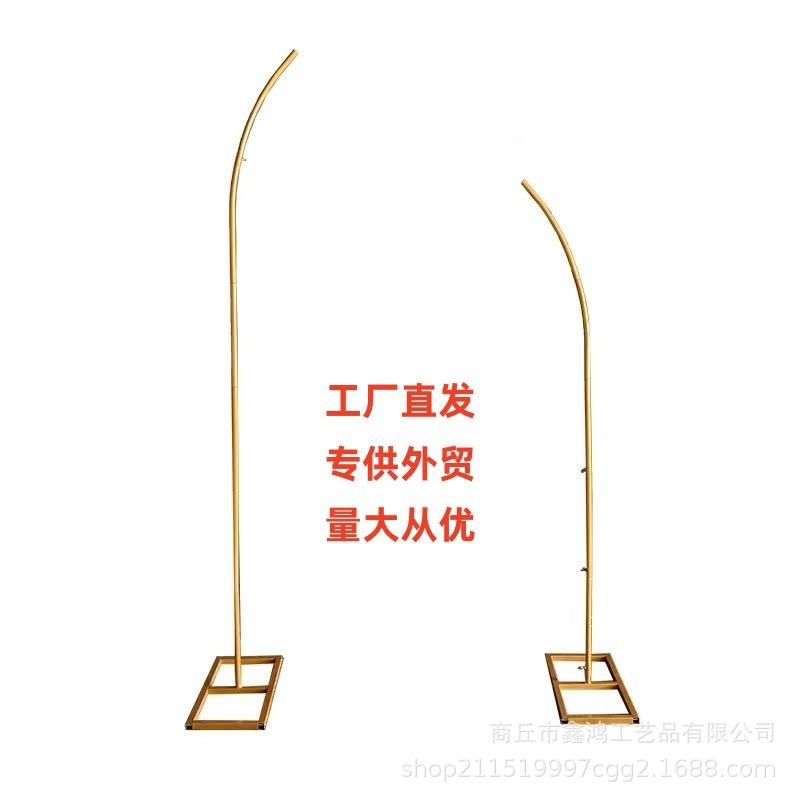 单管拱门婚节庆道具立柱拱气球支架羊角门户子外婚礼庆日门花架装