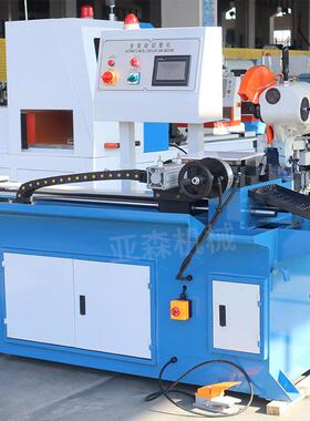 全自动切管机2盘53CNC数MDQ控伺服送钢料不锈铁管金属切割机圆锯