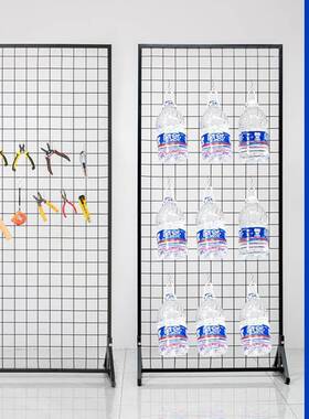 格立式铁展厅网挂架铁格货架展示展示架铁丝网EMB美术馆网架架艺