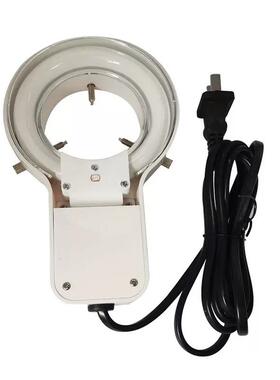 显微镜专用m荧8光环形灯507220V110VW内径60m黑色外壳架光源高亮