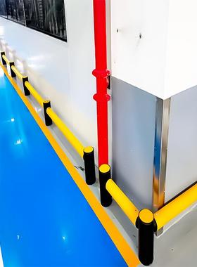 间MIR建筑立柱保护仓库柔性护栏车安全护栏仓架库货地弹性栏
