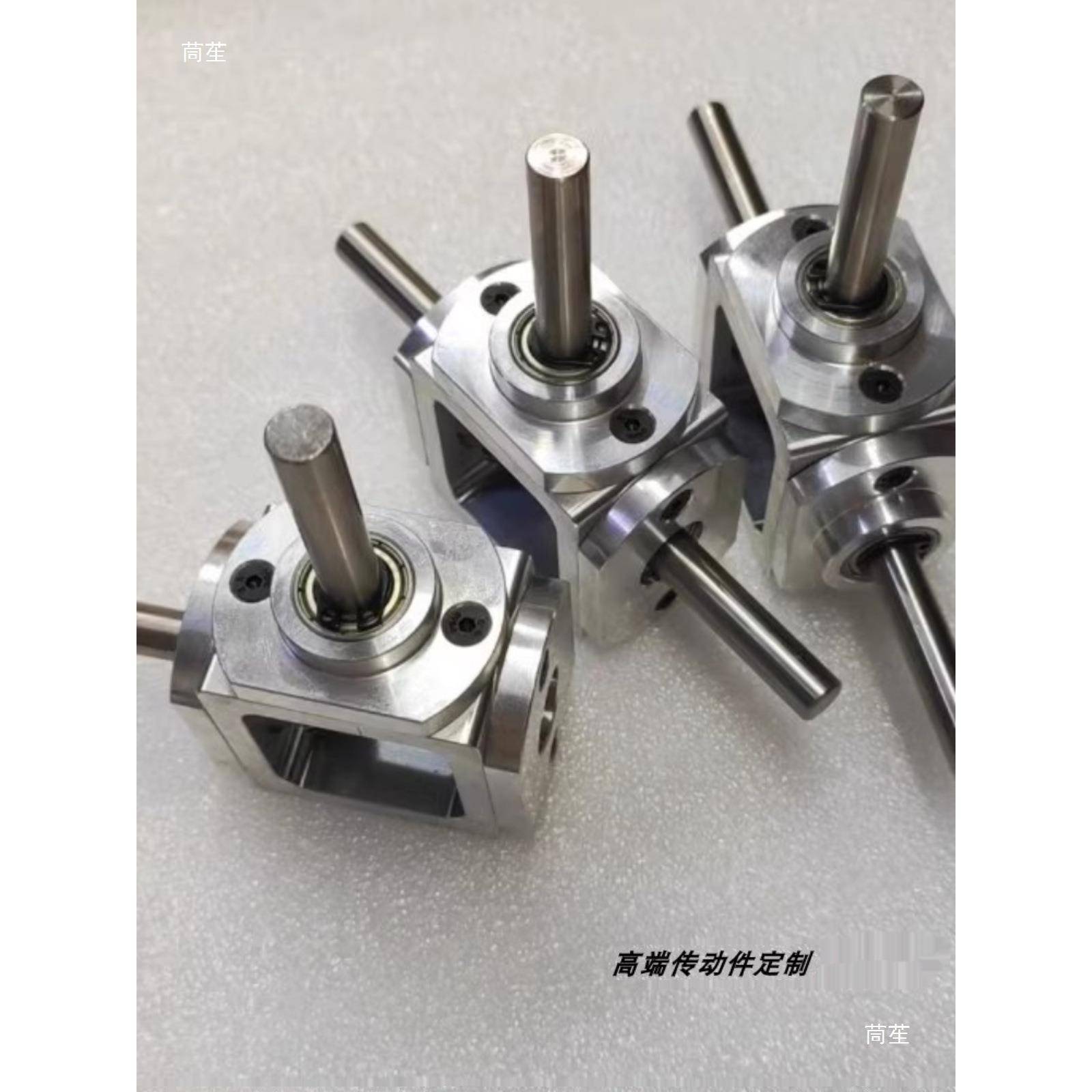 小型1:T型十字换变向器轴102径8直角传动速伞齿减速齿1箱轮箱转