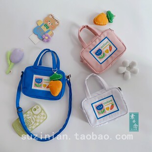 小众设计迷你可爱大屏手机包女斜挎包手提小包包手拎包学生小挎包