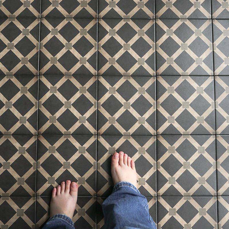 ?Fh(x}$%p房古堡中古风自粘地贴防水防生滑纸浴室地板贴卫间厨民,家居饰品,软装墙贴,淘宝优惠券,粉丝福利购,淘宝优惠卷