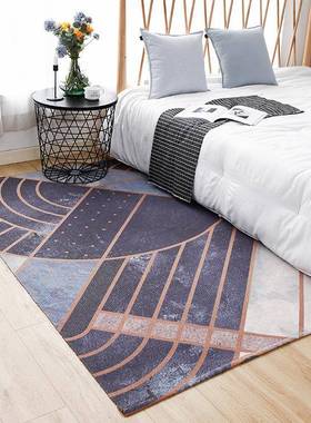 摩登系毯列圆120X180c形休长方形卧室地办/公室欧式风格茶几垫阳