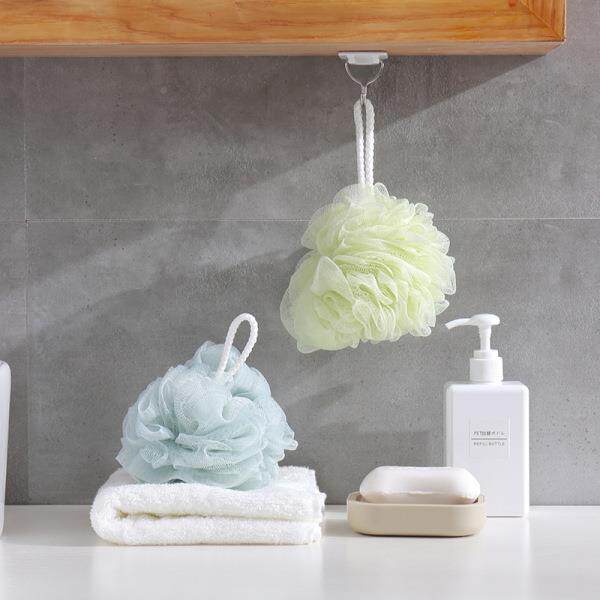 成大号沐浴球起泡网洗澡日式香皂巾浴球澡搓花背人品洗浴用家居搓